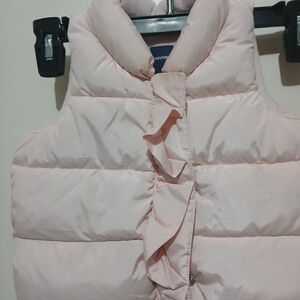 Pink Ruffled Kids Jacket